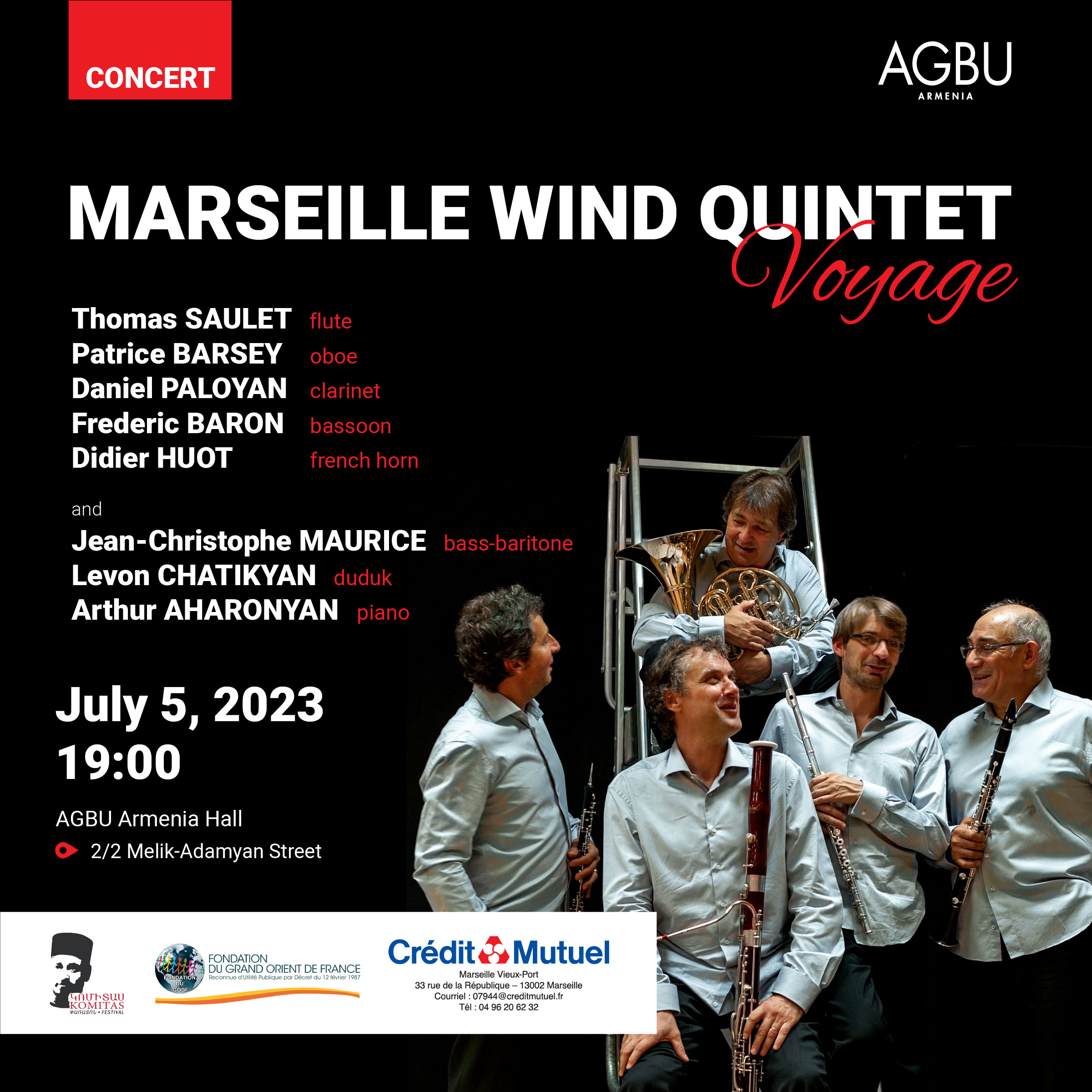 "Voyage" by Marseilles Wind Quintet 