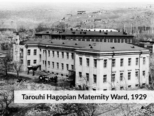 Tarouhi Hagopian Maternity Ward. 1929