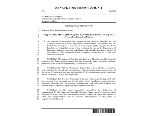 Senate joint resolution
