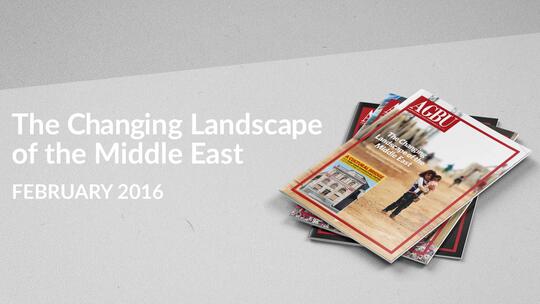 The Changing Landscape of the Middle East